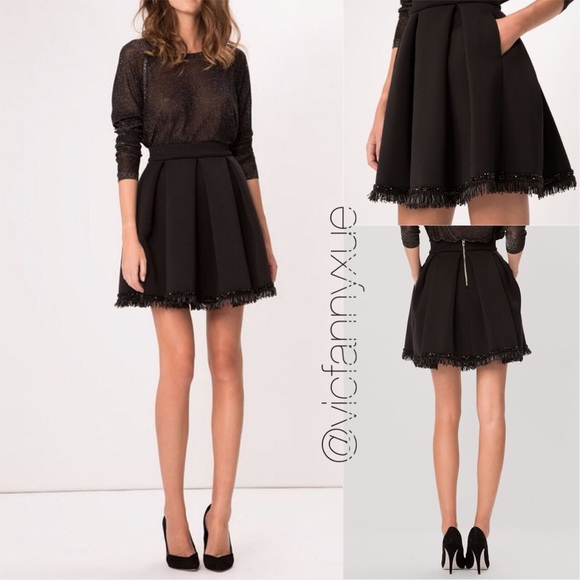 Maje jalouse pleated skirt xs - Picture 1 of 6